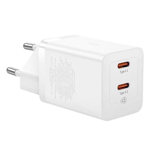 Snabbladdare - BASEUS - GAN 5 PRO - 40W - C+C - EU-version