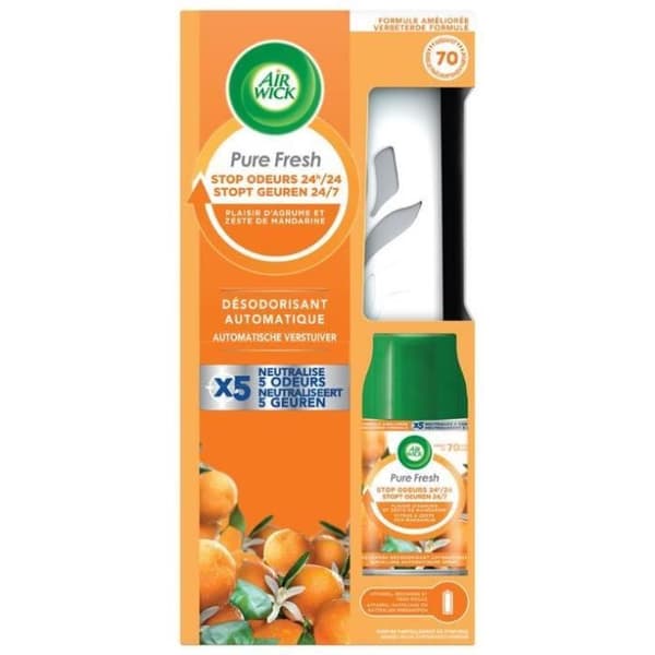 Automatisk Diffuser Pure Fresh Citrusdoft och Mandarinskal