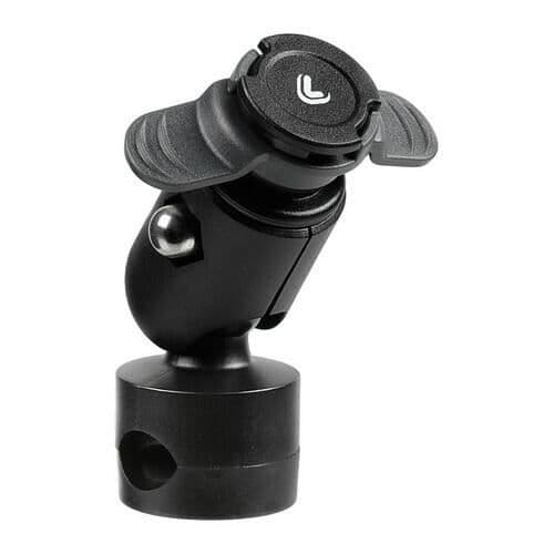 Stöd smartphone moto - Optiline Opti Mirror - svart/grå - Ø 9/14mm