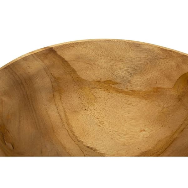Brun trä fickskåp cm 32x25x27