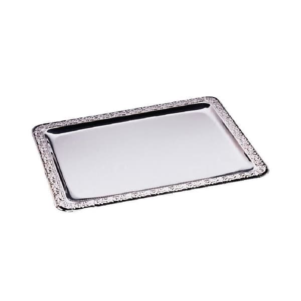 Serveringsbricka - APS - Rektangulär - Rostfritt stål - 500 x 360 mm - Tål maskindisk