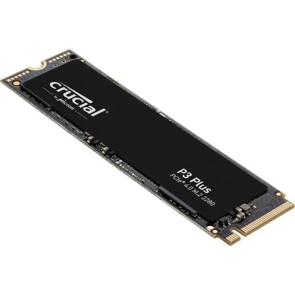 CRUCIAL P3 Plus 2TB PCIe 4.0 NVMe M.2 2280 SSD-hårddisk