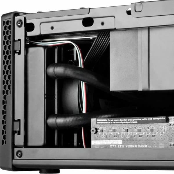 PC-chassi - SilverStone Technology - SST-SG13B-C - Kompakt Mini-ITX - USB Typ C - Mesh-panel