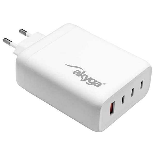 Laddare USB - Akyga - AK-CH-24 - 140 W - USB-C® - USB-A - 5 A