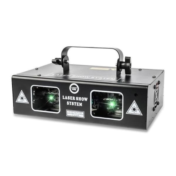 Light4me LASER RGB GEOMETRISK 350 mW, scenelysare, disco projector, scanner