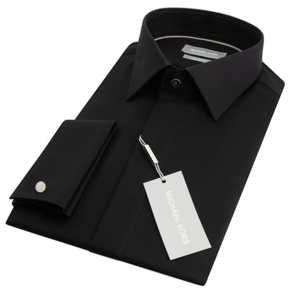 Chemise Michael Kors Dubbelmanschett Kväll Slim