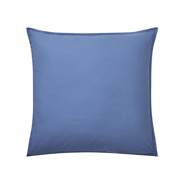 Barnkuddeöverdrag i tryckt percale av bomull, LILLA DRÖMMARE - ESSIX - 65 x 65 cm - Blå