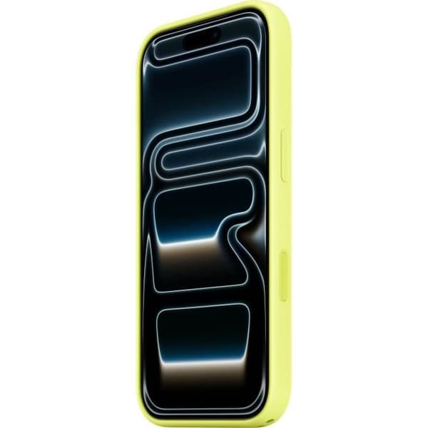 APPLE iPhone 17 Pro - Silikonfodral med MagSafe - Neon Gul