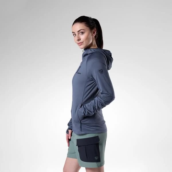 Texturerad hoodie för kvinnor Rossignol