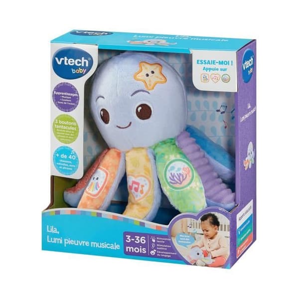 VTECH LILA, LUMI TENTAKEL MUSIKAL