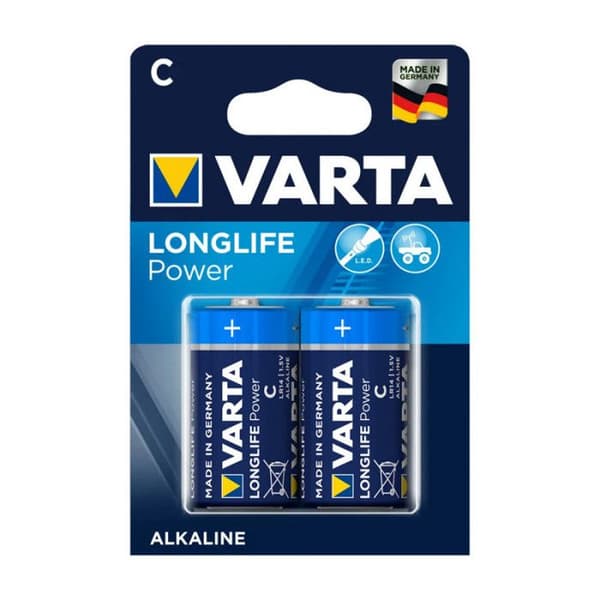 LONGLIFE Power Baby C alkaliskt batteri - 2 st
