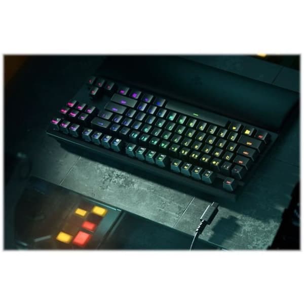 Razer HUNTSMAN V2 TKL LILA SWITCH Tangentbord