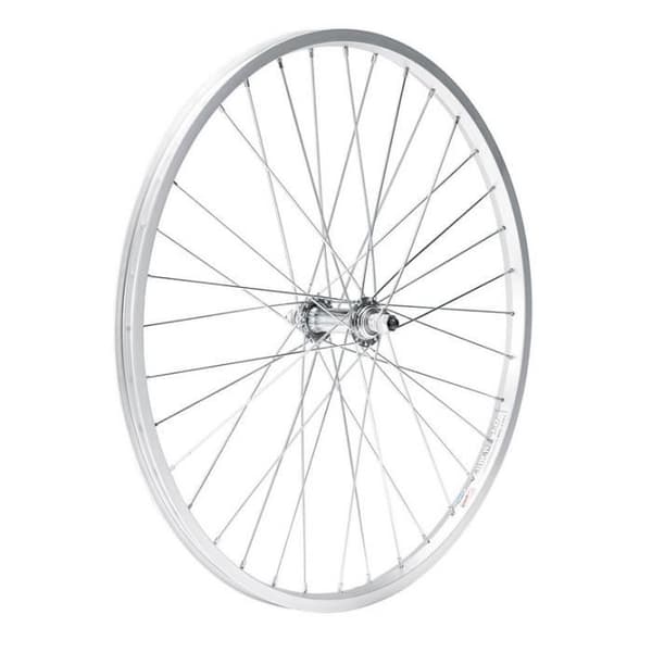 Gurpil Cyber 10 aluminiumfälg främre MTB-hjul - Silver - 24"