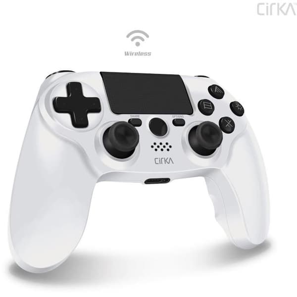 Spelkontroll - Cirka NuForce - Trådlös - Kompatibel med PS4/PC/Mac - Vit