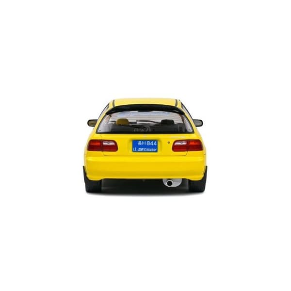 Miniatyr - SOLIDO - Honda Civic (EG6) - Spoon-version - Carnaval Gula - 1/18