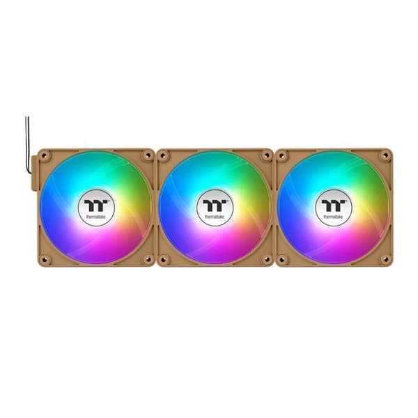 PC-fläkt - Thermaltake - CT120 EX Reverse - ARGB Sync - Grus Sand - 3-pack