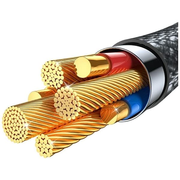 USAMS USB-C till Lightning-kabel 1,2 m, snabbladdning, titan