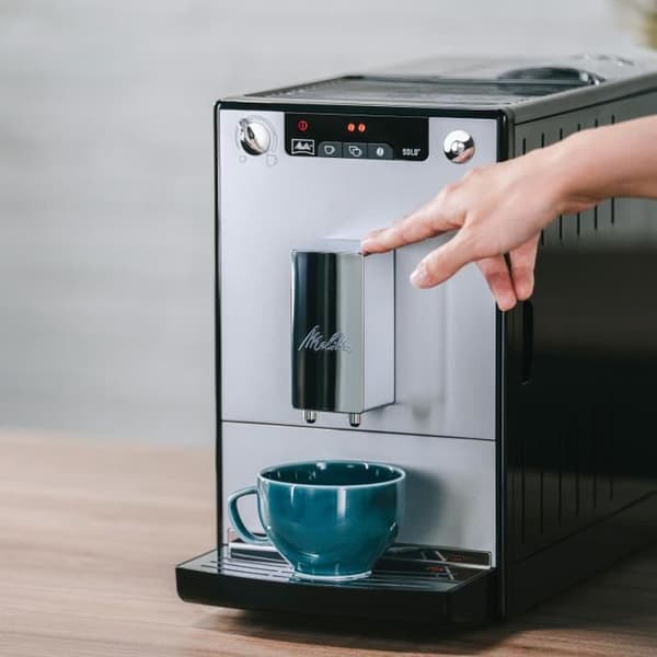 Bönkvarn kaffemaskin - Melitta - Solo - Silver