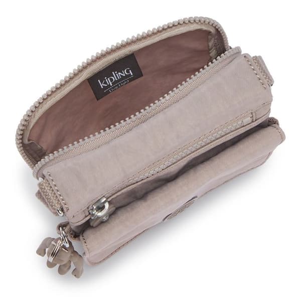 Kipling Axelväska Grå för Kvinna och Man - Basic New Eldorado Crossbody Bag S Grå 119952