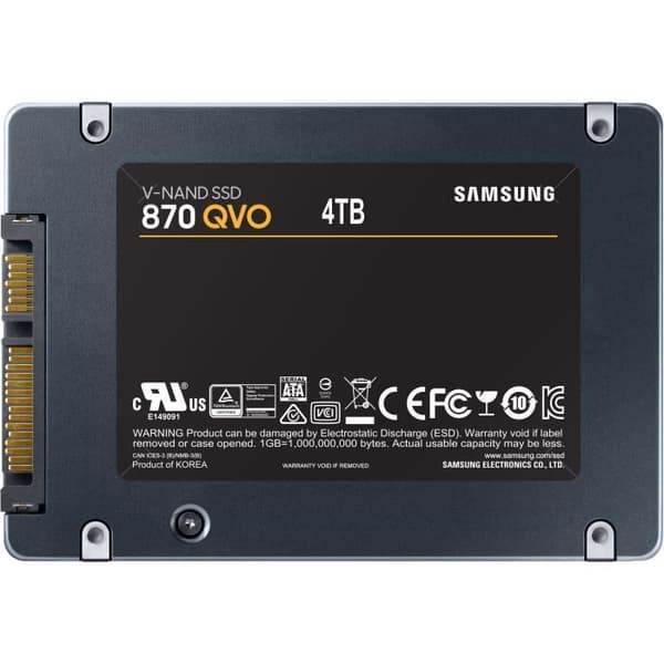 SAMSUNG Intern SSD 870 QVO 4 TB MZ-77Q4T0BW