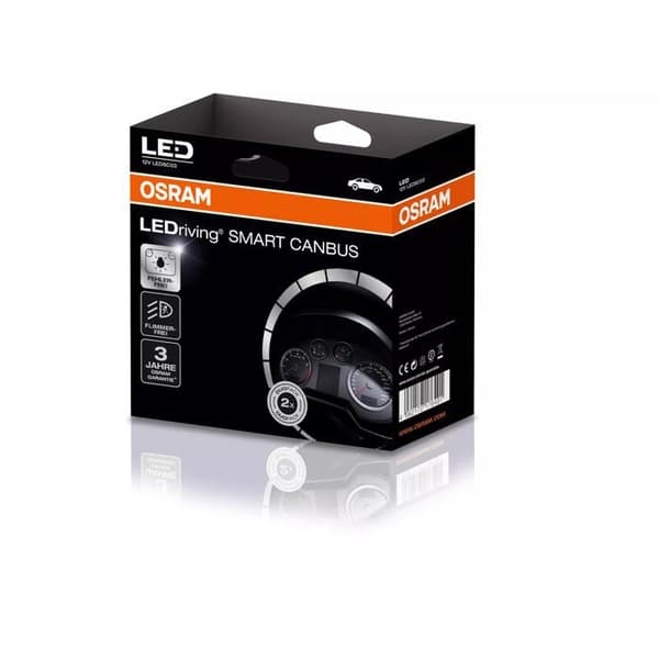 LED-adapter H7 - OSRAM - LEDSC03-1 - Kallvit - 30000 timmar - 40 W