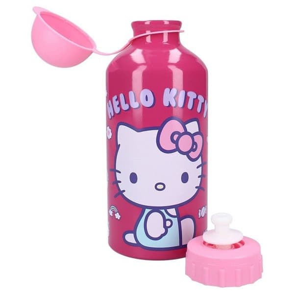Barnflaska - VADOBAG - Hello Kitty - 500 ml - Rosa - Praktisk och söt