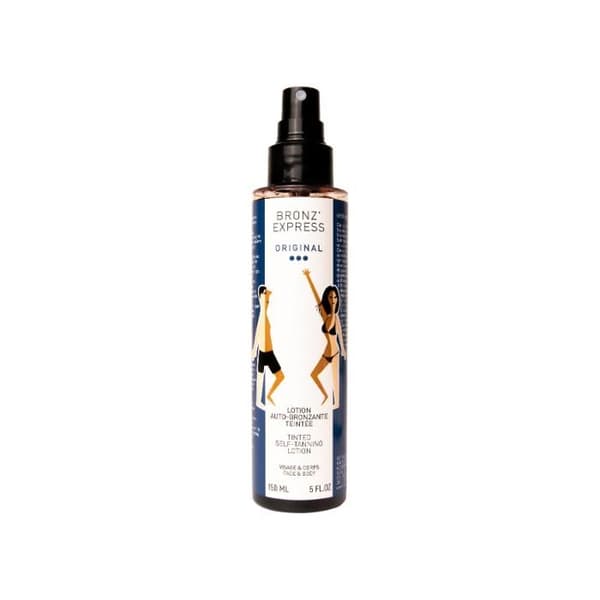 Lotion för själbrunande ansikte och kropp Bronz'Express