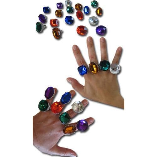 Ring Falsk Ädelsten