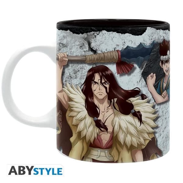 Mugg - ABYstyle - DR STONE - 320 ml - Keramik - Mikrovågsugn och diskmaskin-säker