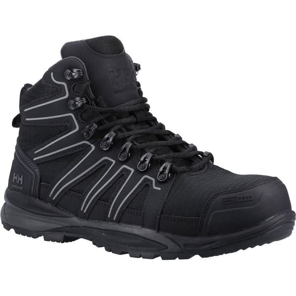 Helly Hansen Arbetskläder Manchester Mid S3 Polyester Svart/Grå