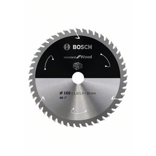 BOSCH STD Trä Cirkelsågblad Ø 165x20x48T - 2608837687