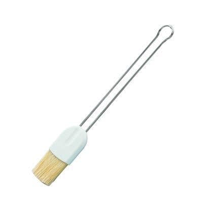 Rundad naturlig borstborste 21,5 cm