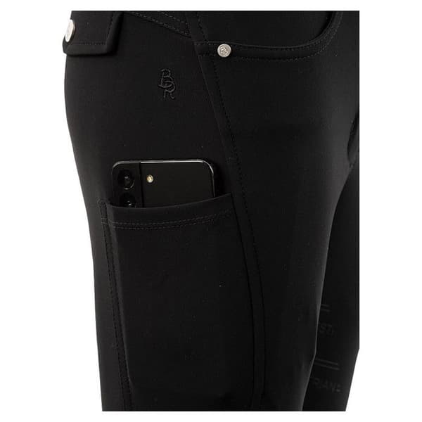 Ridsportbyxor full grip barn BR Equitation Mikai