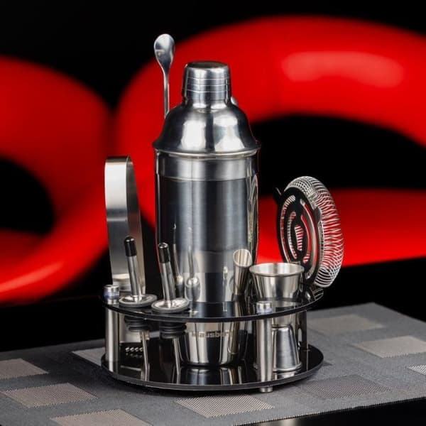 Barset - Klausberg - KB7580 - 9 delar - Rostfritt stål - Silver