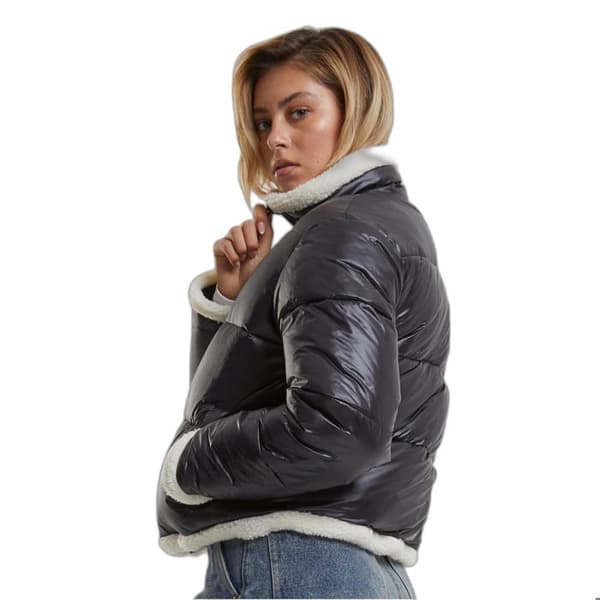 Återvunnen damdoudoune Urban Classics Sherpa