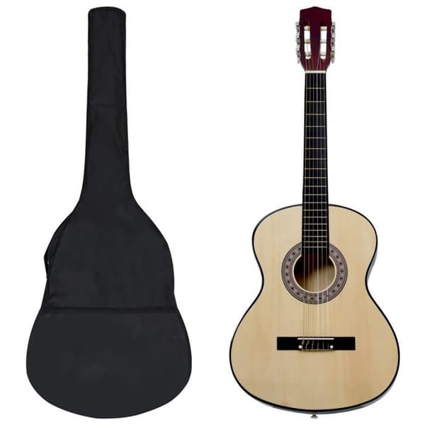 Gitarrset - vidaXL - 3/4 36" - 8 delar - Perfekt för nybörjare - Utmärkt ljud