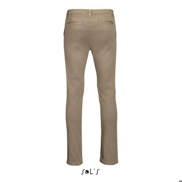 Pantalon Sol's Jules - Längd 35 - kastanj