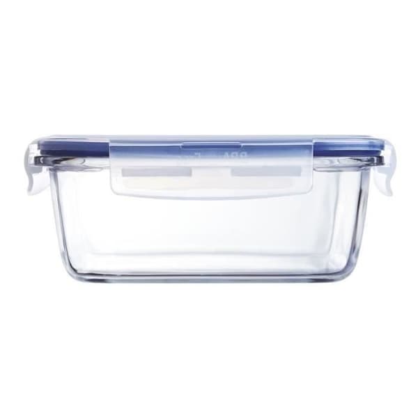 Fyrkantig glaslåda - Luminarc - Pure Box Active - 122 cl - Hållbar - Hermetisk