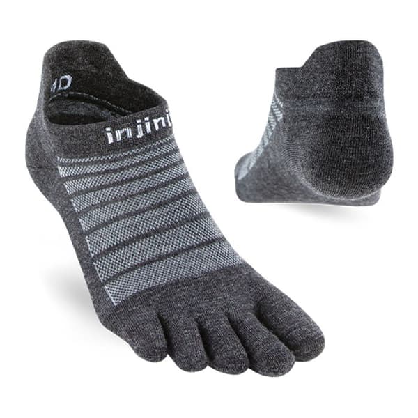 Injinji Lätta No-Show Ullstrumpor