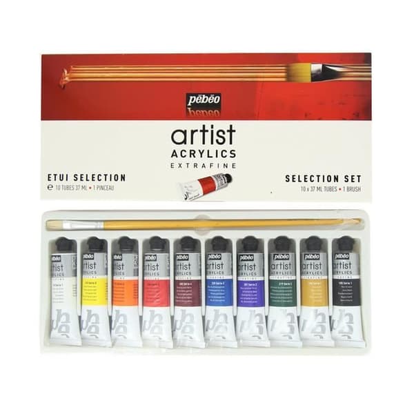 Artist extrafin akrylfärg - Selection case
