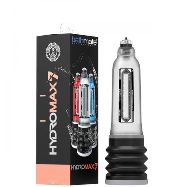 Penispump - Bathmate - Hydromax7 - Transparent - Bekväm - Långvariga vinster