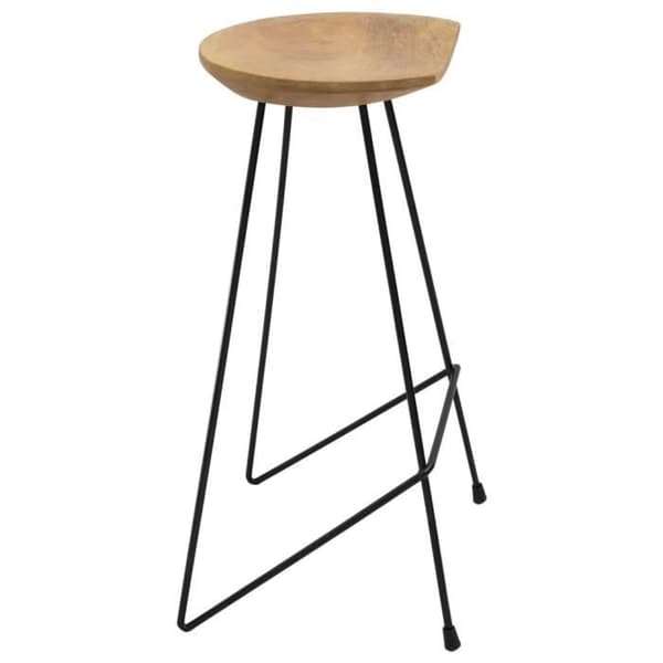 vidaXL Barstolar 2 st Massiv teak