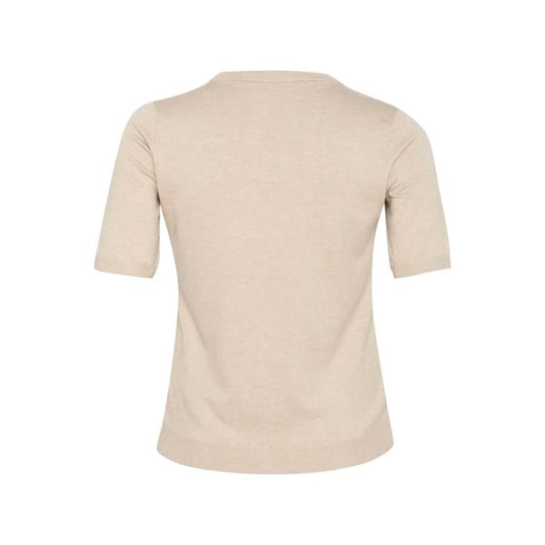 T-shirt stickad dam KAFFE Curve Lizzy