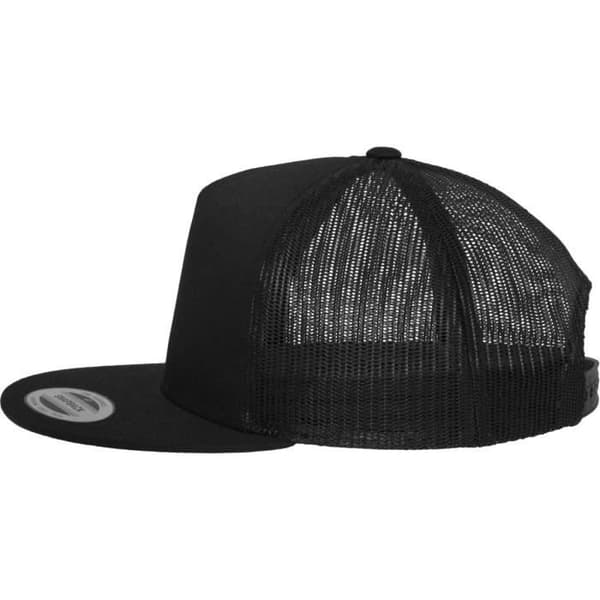 Truckerkeps - Flexfit - 5-panel - Svart - One size - Casual