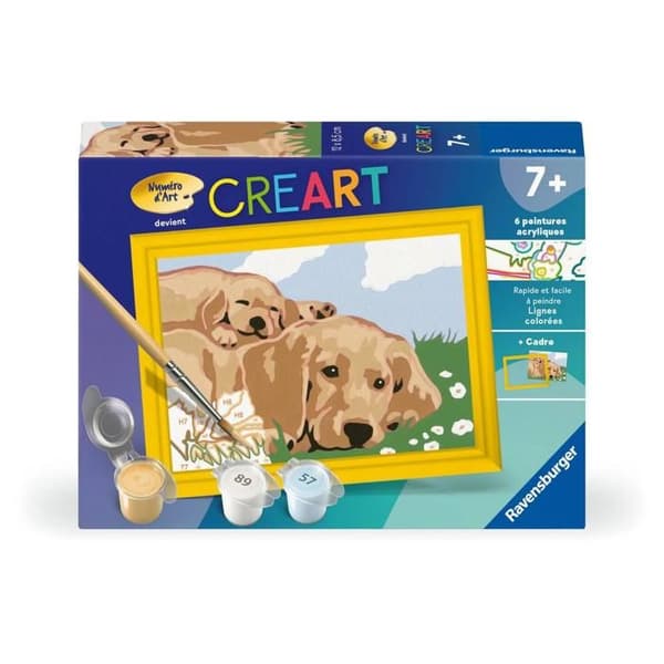 CreArt Kids 8x12cm : Labradors