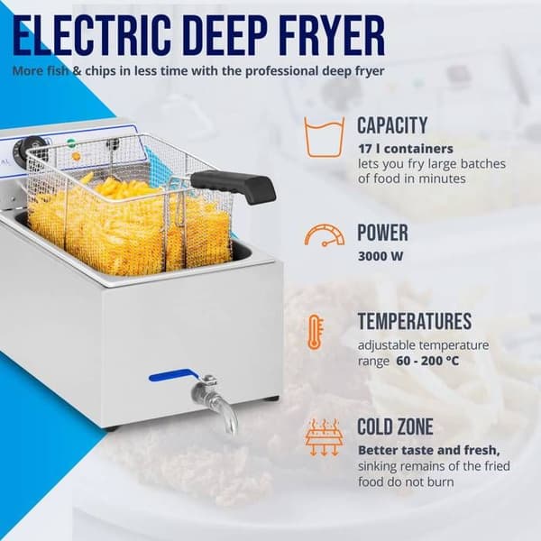 Elektrisk fritös RCEF 15E