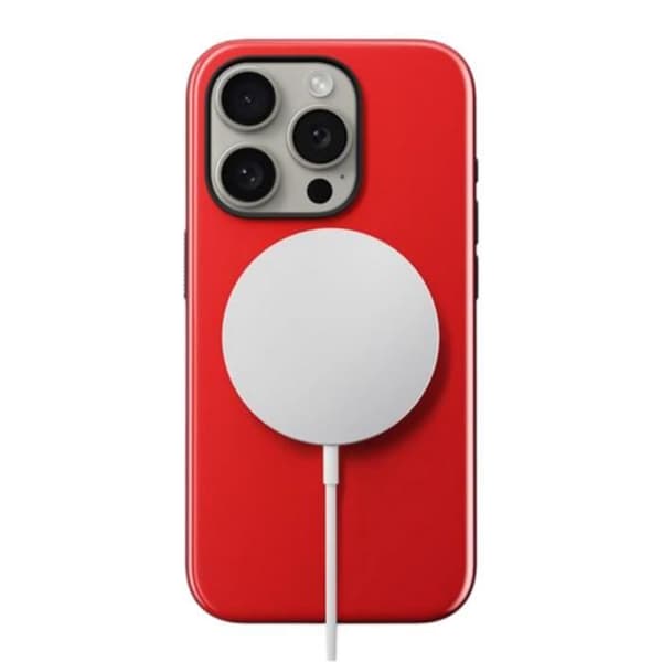 Skal - NOMAD - iPhone 16 Pro - Stöttålig - Röd - Sport