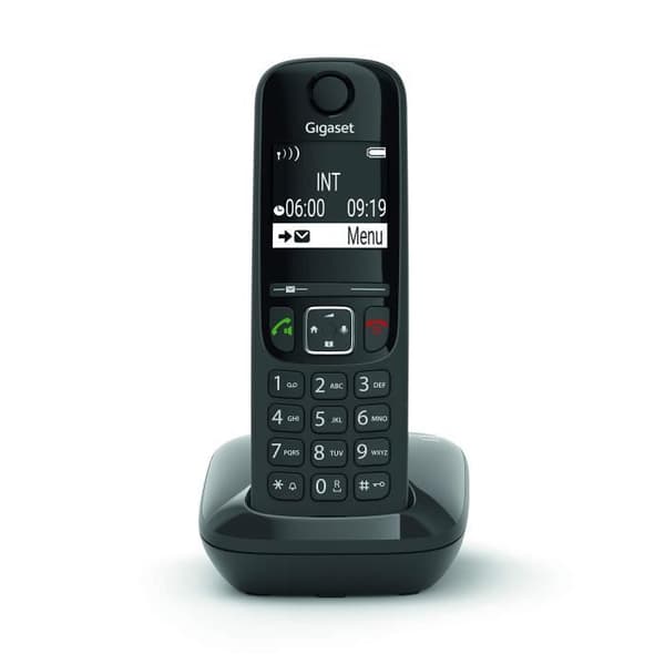 GIGASET Fast telefoni AS690 Duo Svart