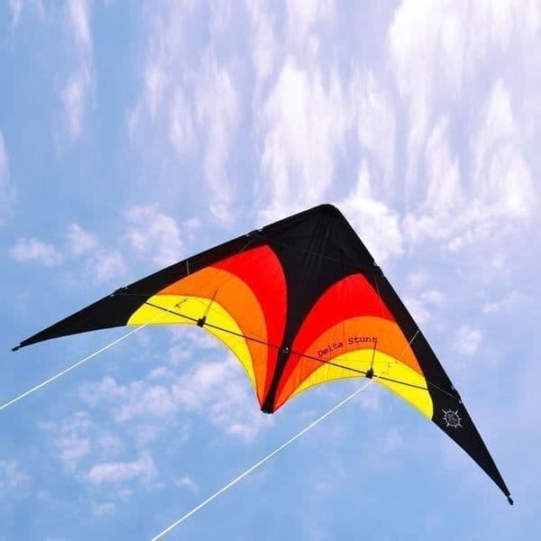 Elliot Delta Stunt Flyable Kite - Blandad - Orange