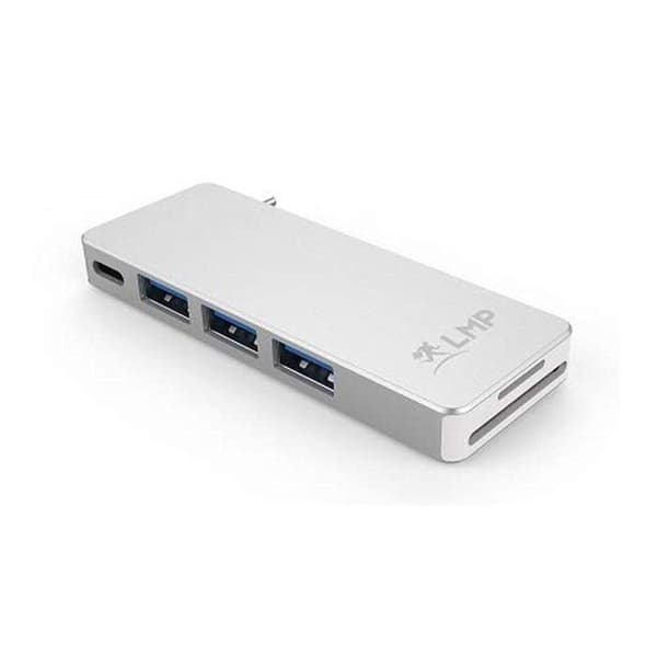 HUB USB - LMP - LMP-USBC-BASEB-6P-S - 3x USB-A 3.0 - 1x USB-C PD - 1x microSD